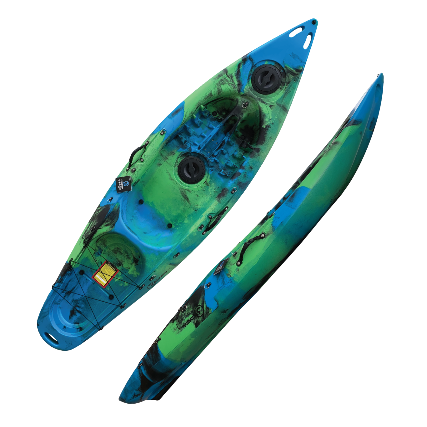 Deluxe Sit On Top Kayak best kayak package for fishing and leisure used on rivers sea and lakes near peterborough